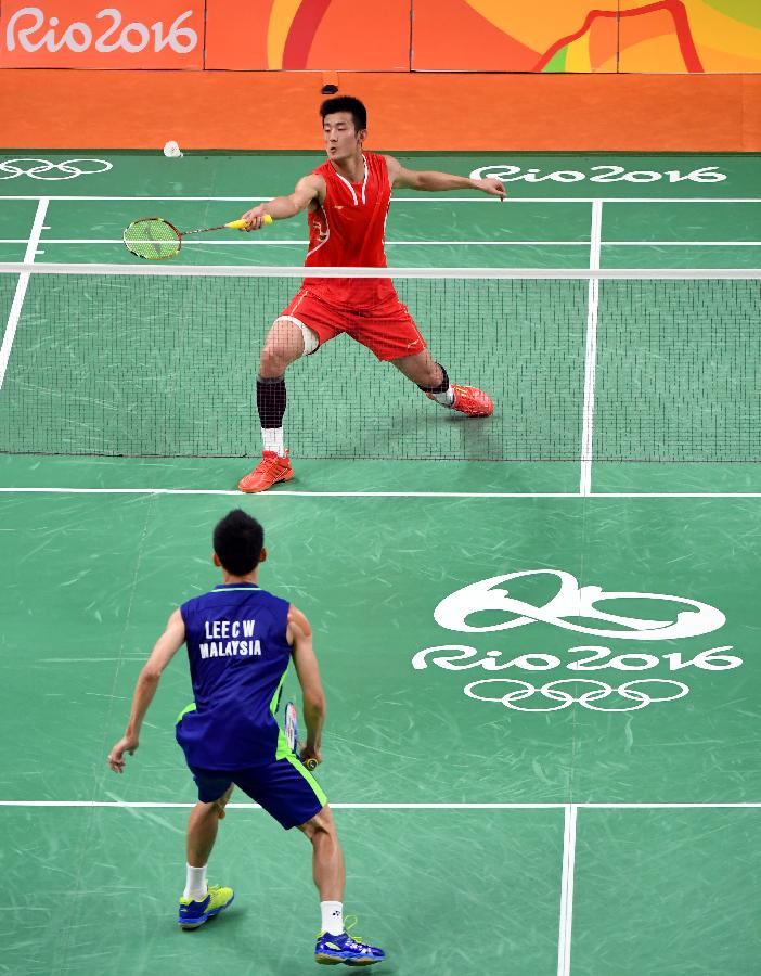Chen Long consagra-se campe?o olímpico de badminton no Rio 2016