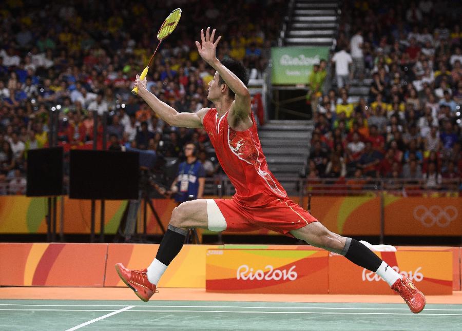Chen Long consagra-se campe?o olímpico de badminton no Rio 2016