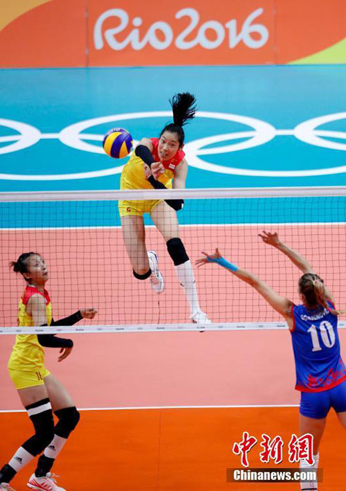 China vence Sérvia e conquista ouro olímpico no voleibol feminino
