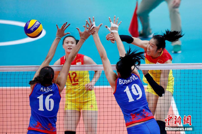 China vence Sérvia e conquista ouro olímpico no voleibol feminino