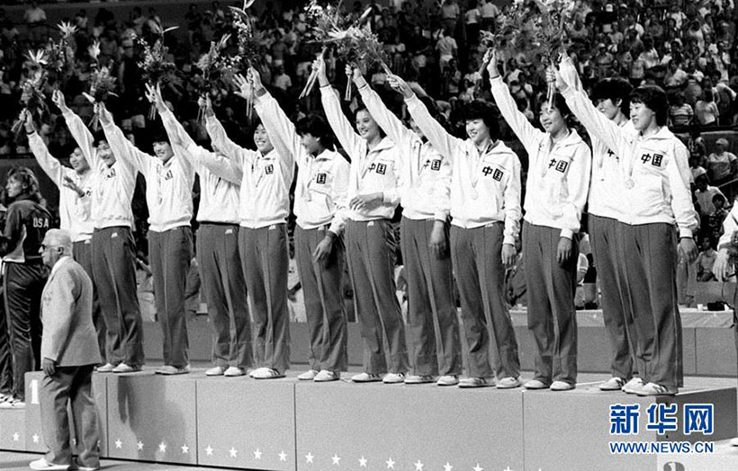 Sele??o feminina de v?lei da China: Momentos de ouro