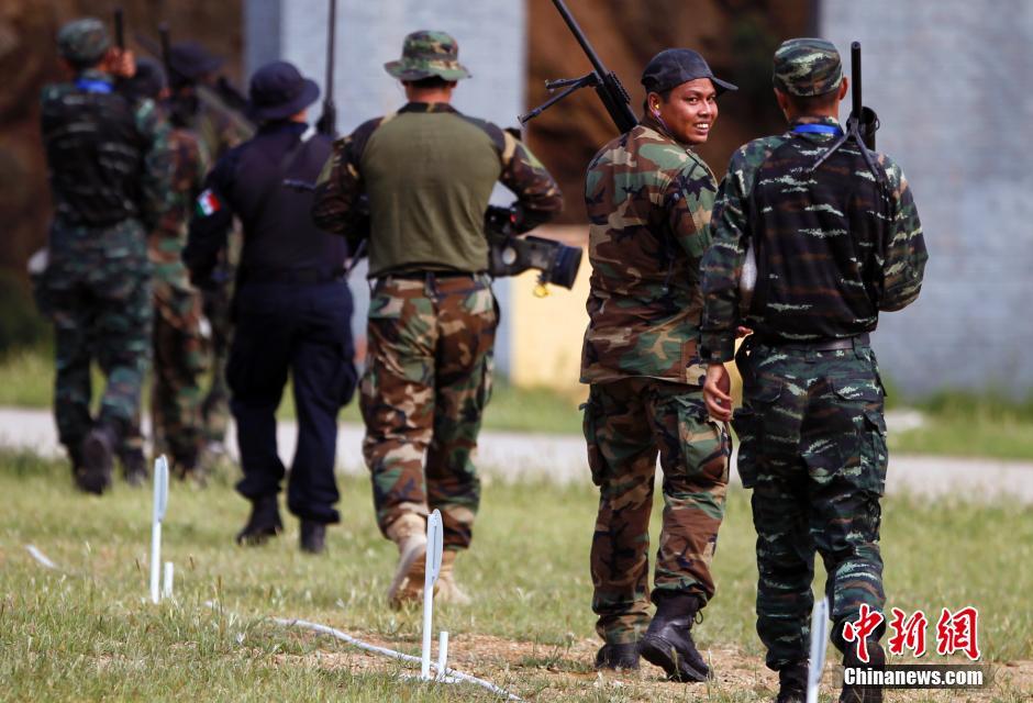 Competi??o internacional de tiro come?a em Beijing