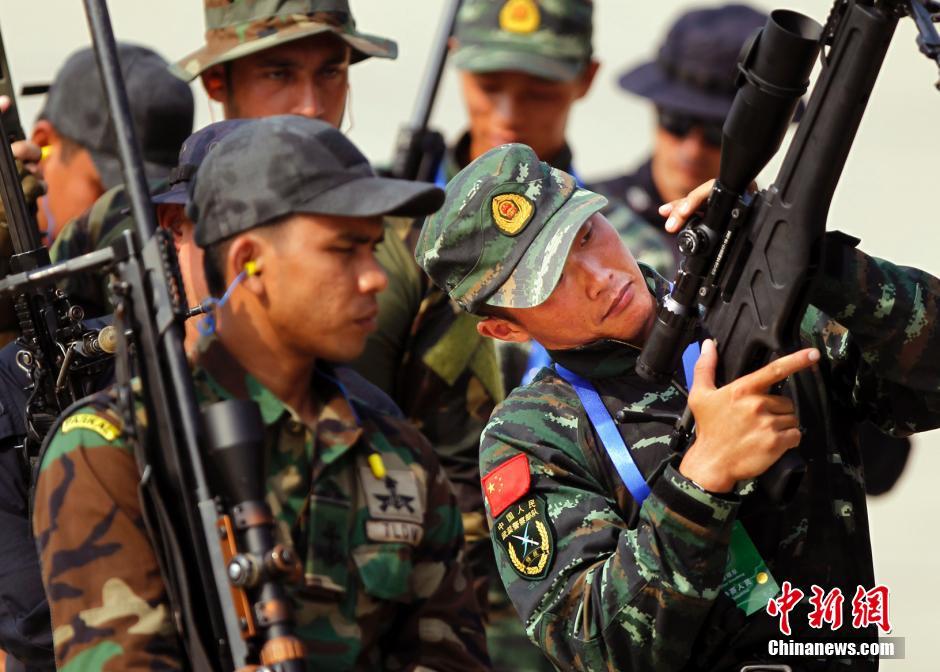 Competi??o internacional de tiro come?a em Beijing