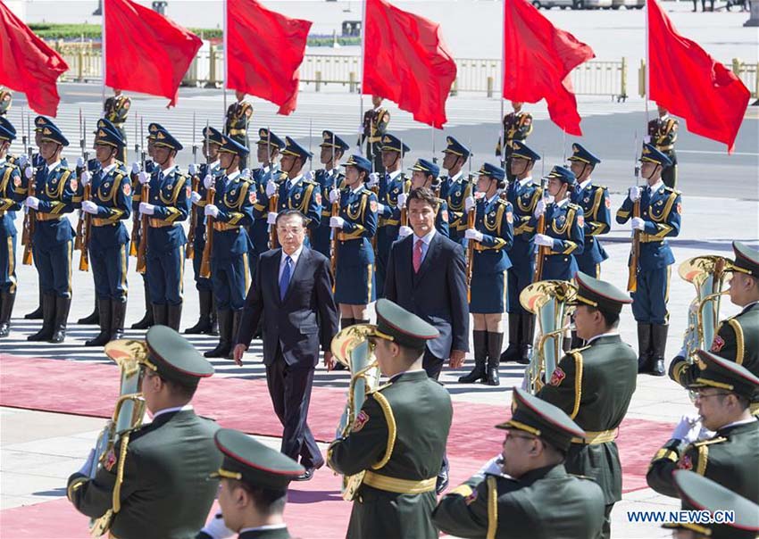 Primeiro-ministro chinês destaca oportunidades para futuro das rela??es sino-canadenses