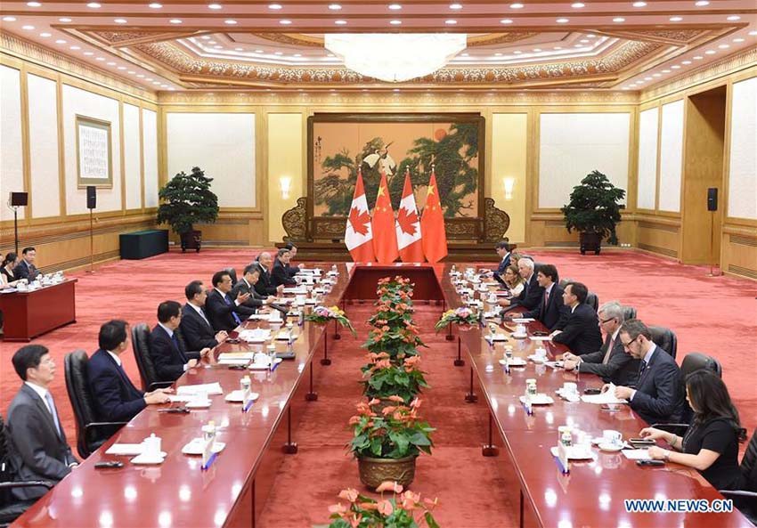Primeiro-ministro chinês destaca oportunidades para futuro das rela??es sino-canadenses