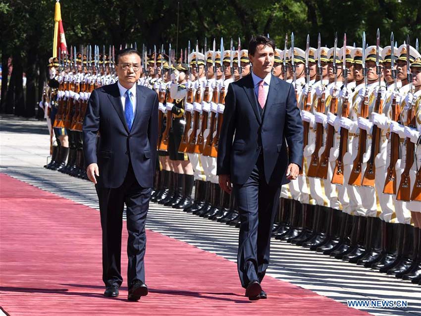 Primeiro-ministro chinês destaca oportunidades para futuro das rela??es sino-canadenses