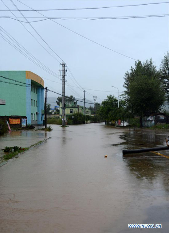 Truf?o “Lionrock” provoca queda forte de chuvas no nordeste da China