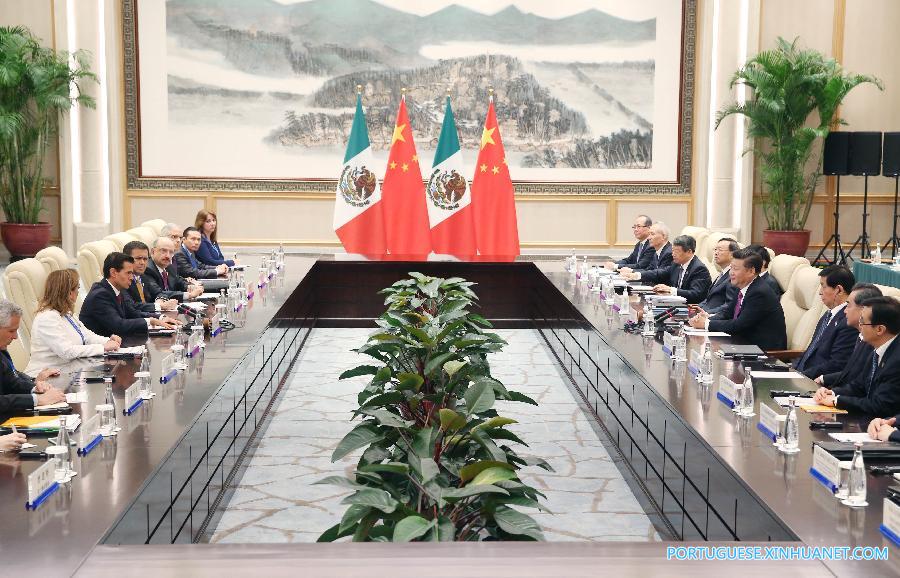 China e México aprofundar?o parceria estratégica abrangente