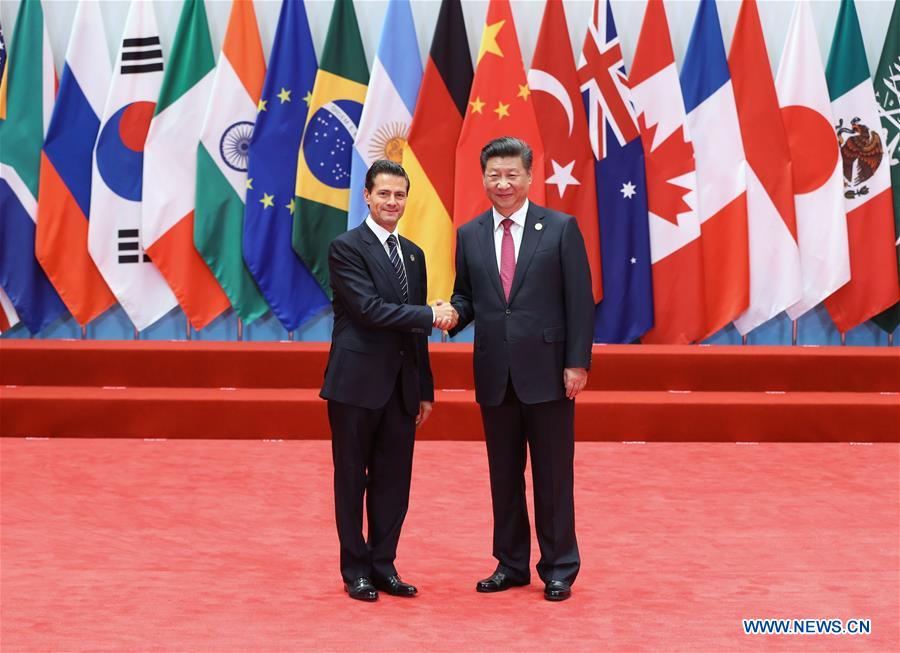 Presidente chinês profere discurso na cerim?nia inaugural da Cúpula do G20