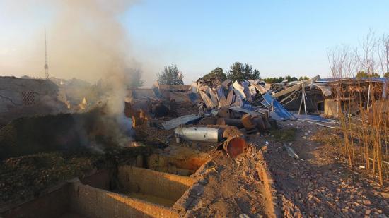 Explos?o de fábrica química mata cinco pessoas no norte da China