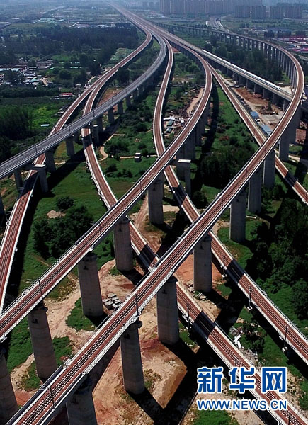 Comprimento total das ferrovias de alta velocidade da China supera 20 mil quil?metros