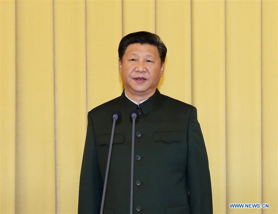 China cria for?a de logística conjunta e Xi concede bandeiras
