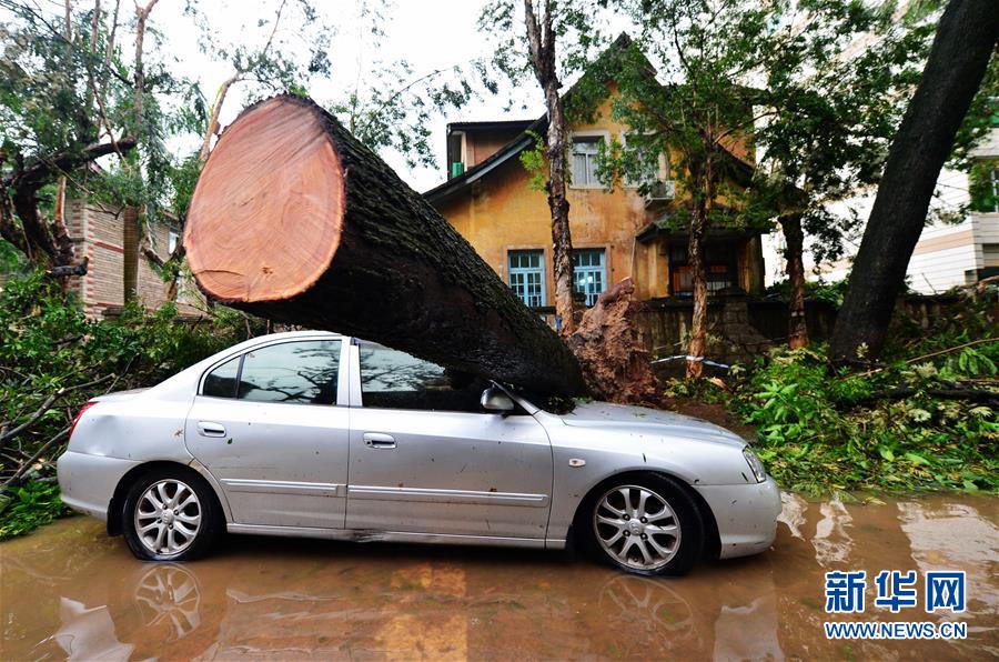 Tuf?o Meranti ataca sudeste da China