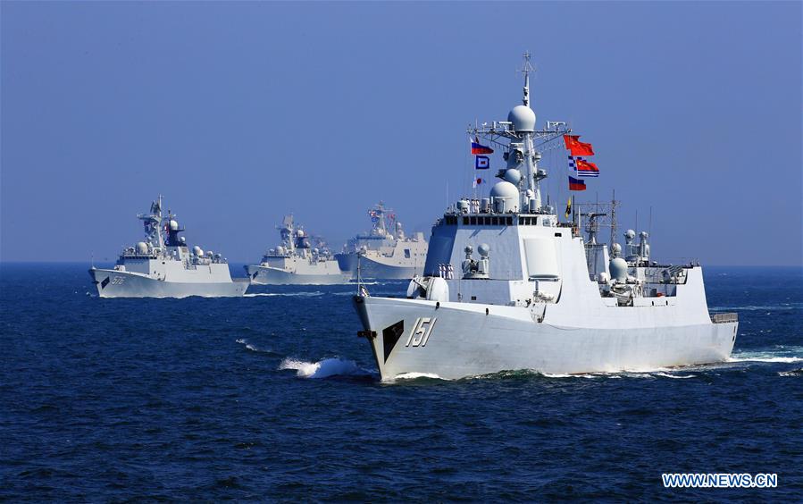 China e Rússia finalizam exercício conjunto no Mar do Sul da China