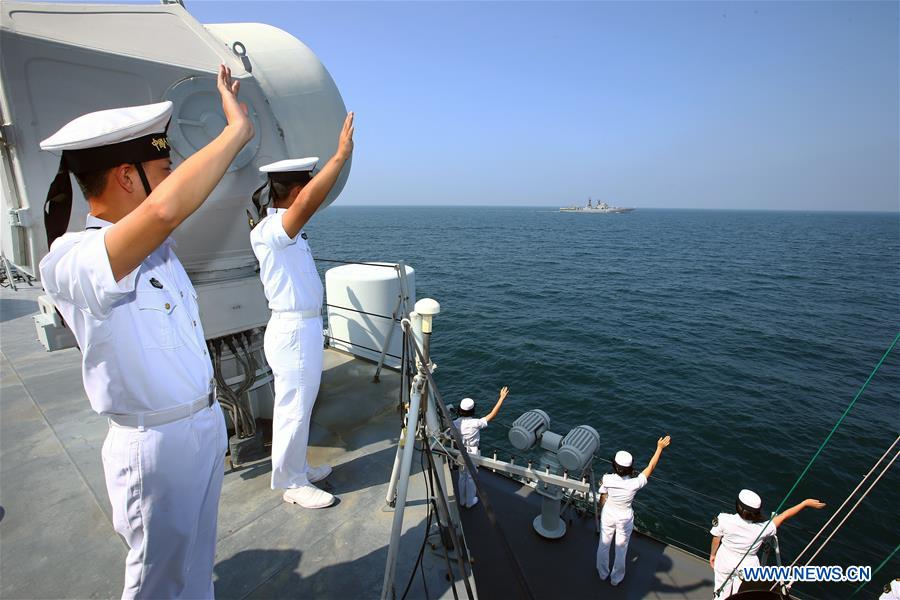 China e Rússia finalizam exercício conjunto no Mar do Sul da China