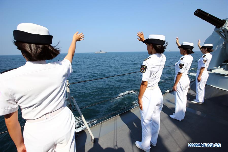 China e Rússia finalizam exercício conjunto no Mar do Sul da China