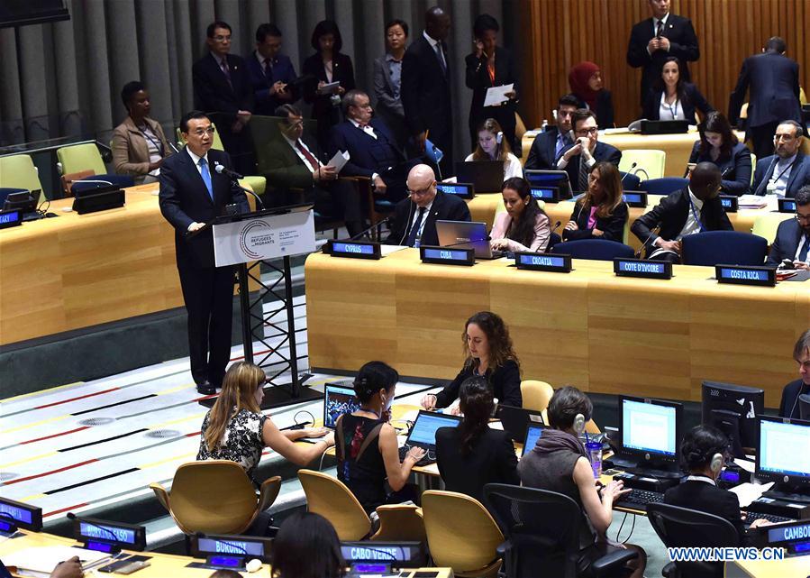 ONU: China compromete-se a ajudar na resolu??o da crise de refugiados