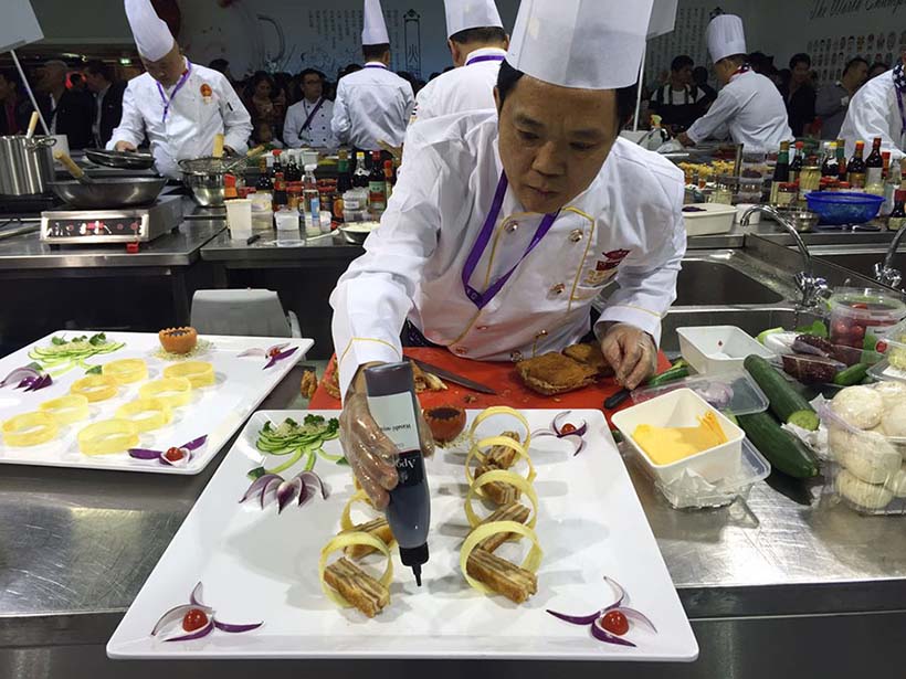Europa recebe competi??o de culinária chinesa