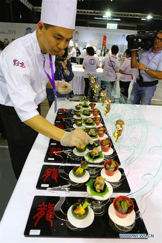 Europa recebe competi??o de culinária chinesa