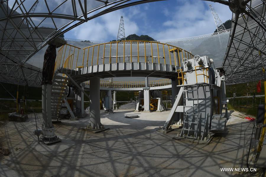 Maior radiotelescópio de abertura única do mundo entra em opera??o na China