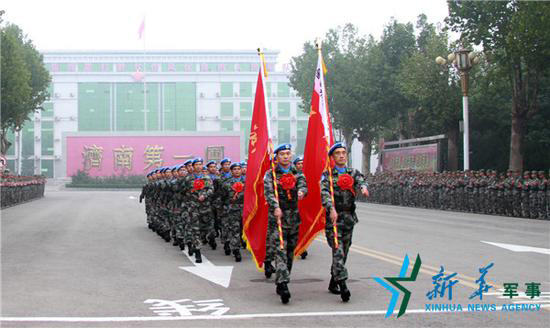 China envia novo grupo de for?as de manuten??o de paz para Libéria