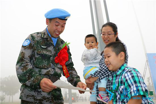 China envia novo grupo de for?as de manuten??o de paz para Libéria