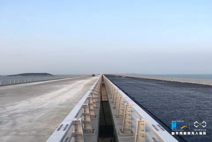 Maior ponte sobre mar no mundo dá mais um passo rumo à conclus?o