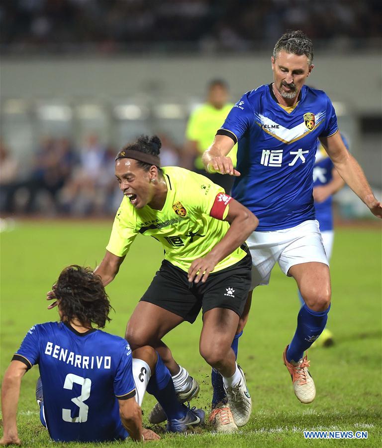 América do Sul vence Europa por 1-0 na Copa Evergrande All-Star