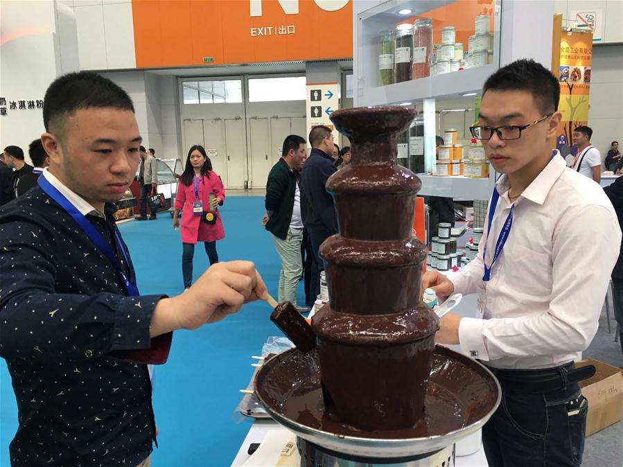 Maior exposi??o da indústria de sorvetes da ásia é aberta em Tianjin