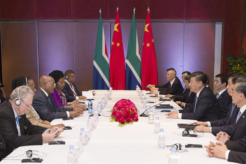 China e áfrica do Sul prometem maior coopera??o dentro do BRICS e FOCAC