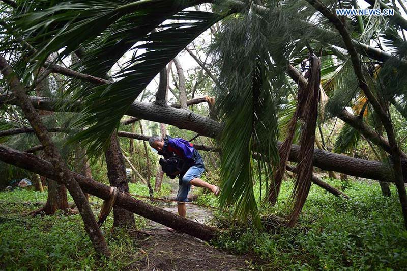 Tuf?o Sarika atinge Hainan