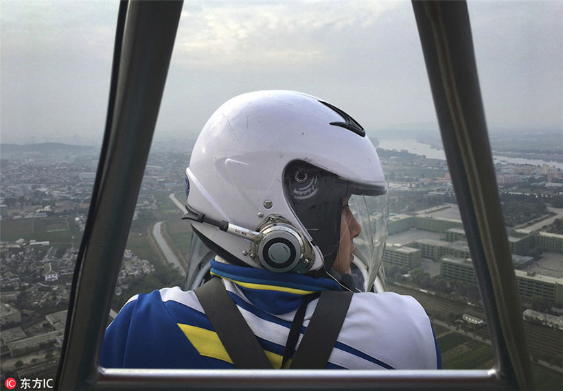 Aeroclube oferece vis?o panoramica de Pyongyang