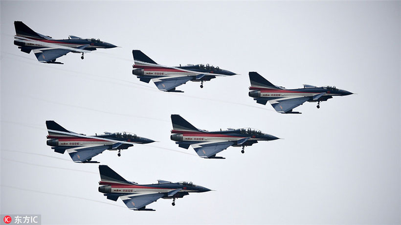 Exibi??o Internacional de Avia??o e Aeroespa?o da China comemora duas décadas de existência