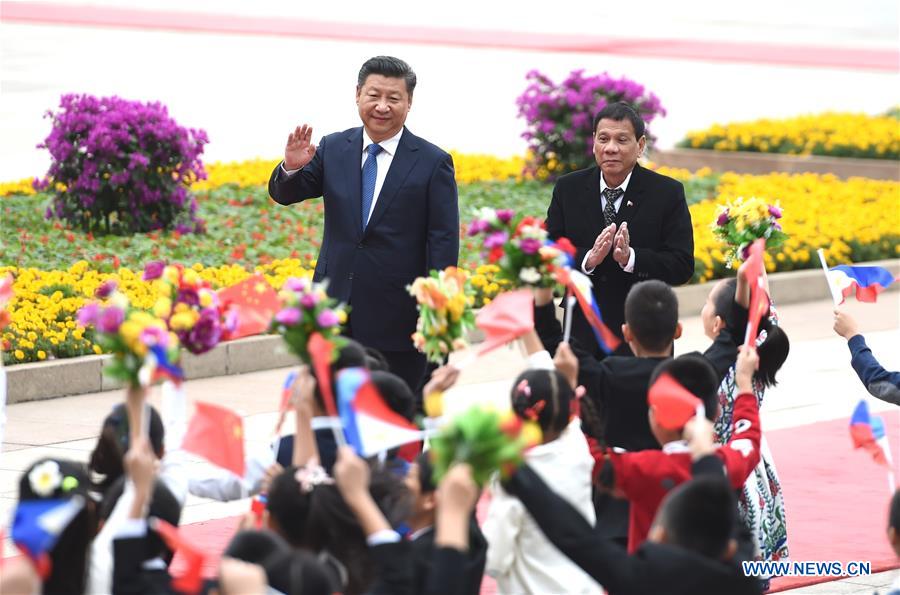 Xi e Duterte concordam sobre melhora completa de la?os