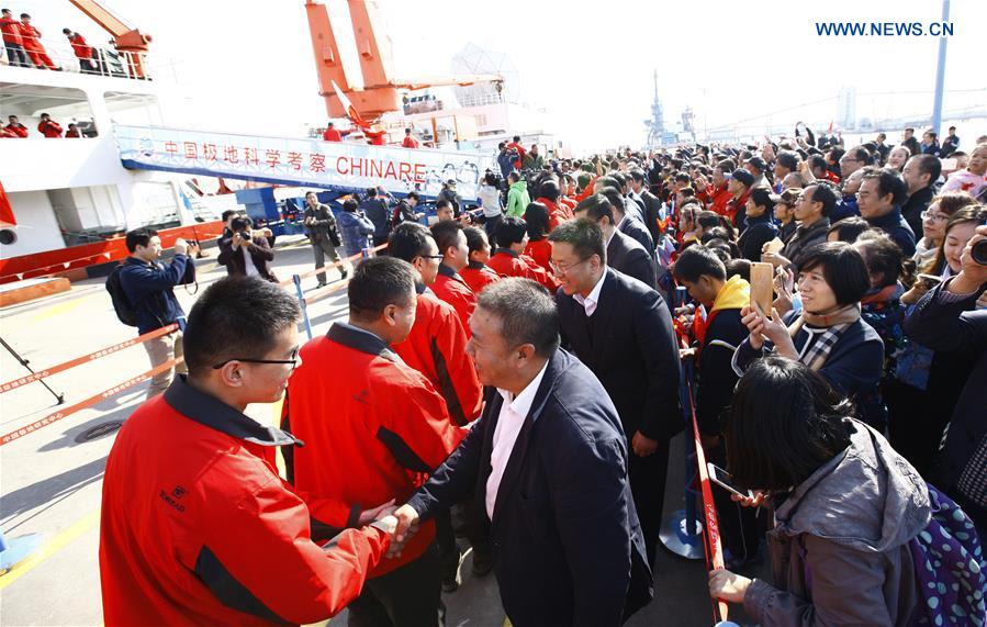 China lan?a 33a expedi??o na Antártica