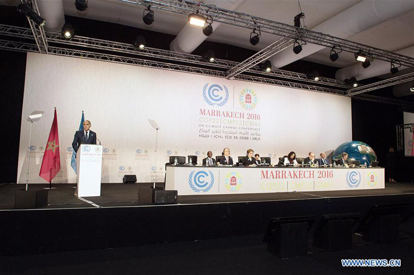 Conferência sobre mudan?as climáticas das Na??es Unidas decorre em Marrocos