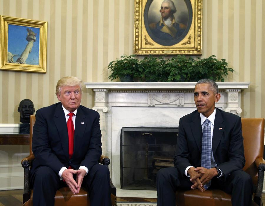 Obama se encontra com Trump na Casa Branca para discutir a transi??o de poder