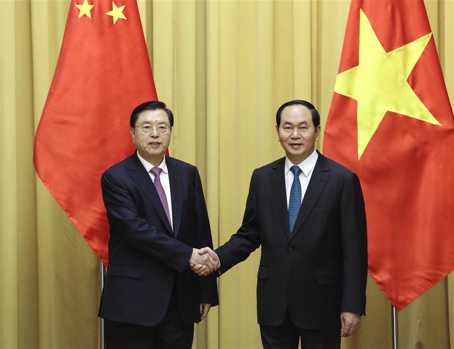 Altos líderes da China e Vietn? prometem impulsionar parceria de coopera??o estratégica integral