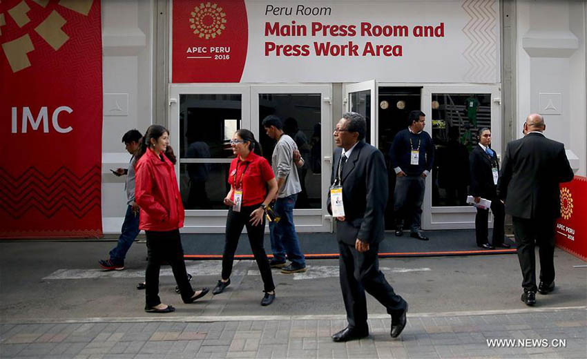 Semana de Líderes Econ?micos 2016 da APEC é inaugurada em Lima