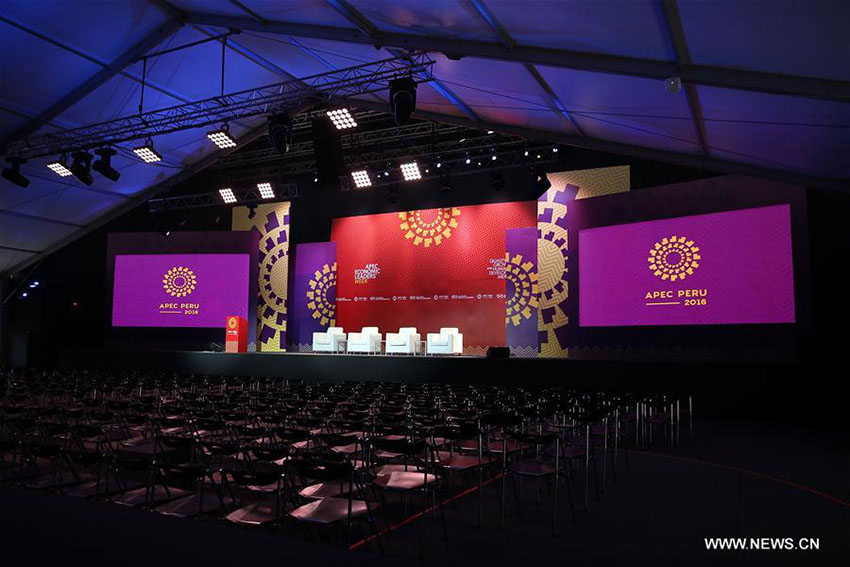 Semana de Líderes Econ?micos 2016 da APEC é inaugurada em Lima