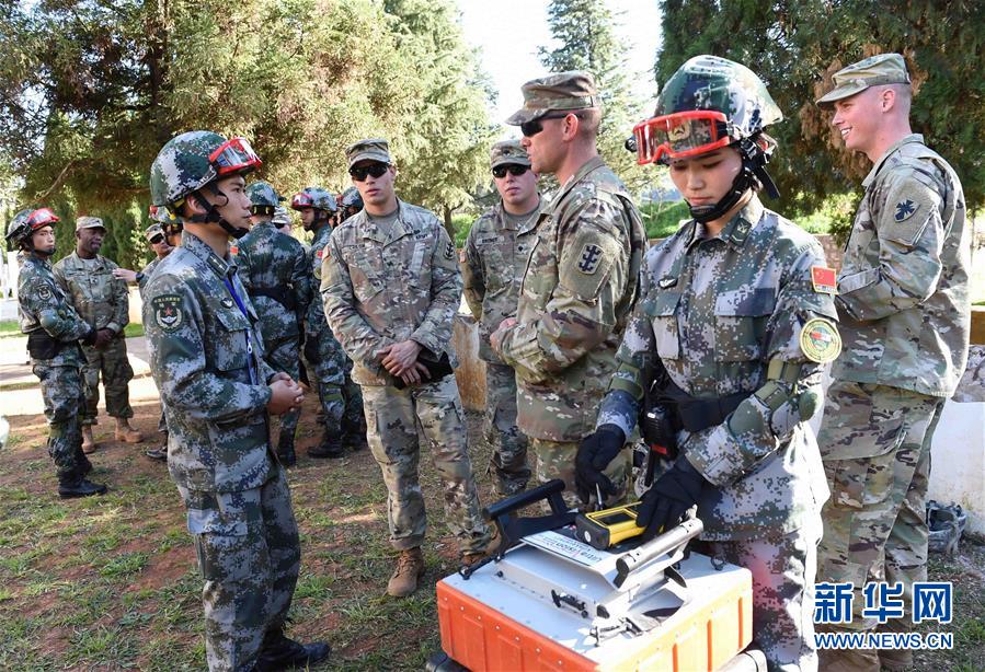 China e EUA come?am exercício sobre alívio de desastres