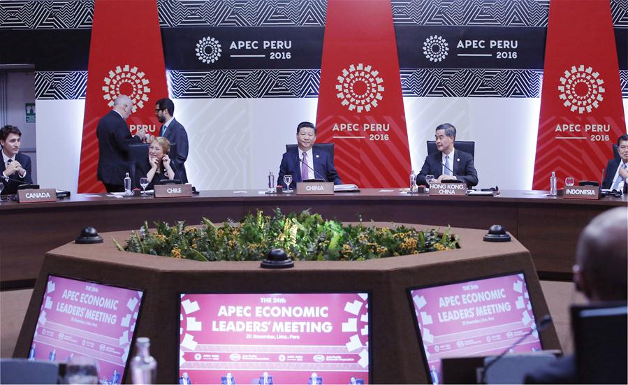 China sugere lideran?a da APEC na globaliza??o econ?mica apesar de empecilhos