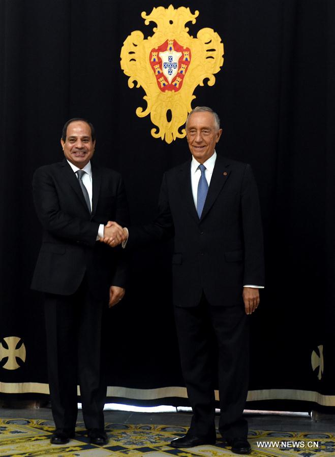 Presidente egípcio faz visita oficial a Portugal