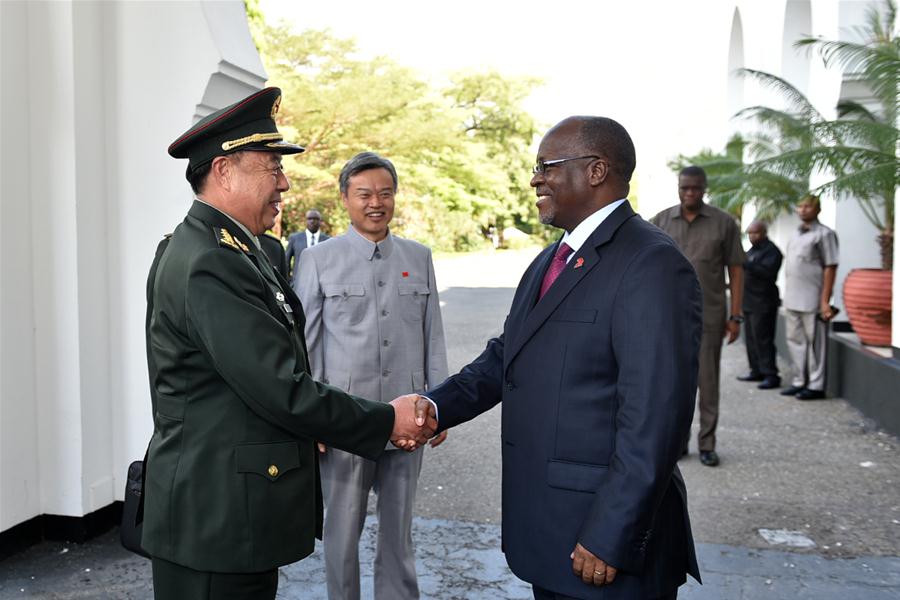 China promete aprofundar coopera??o militar com Tanzania
