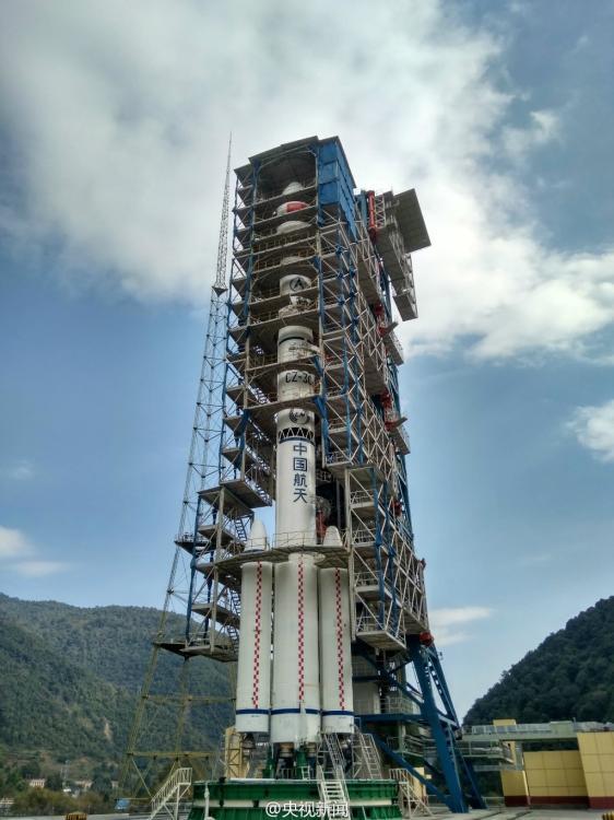 China lan?a 4o satélite de retransmiss?o de dados