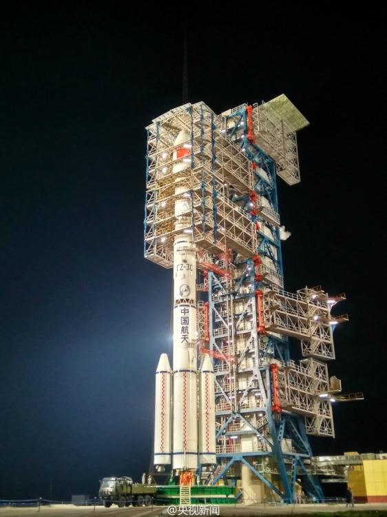 China lan?a 4o satélite de retransmiss?o de dados