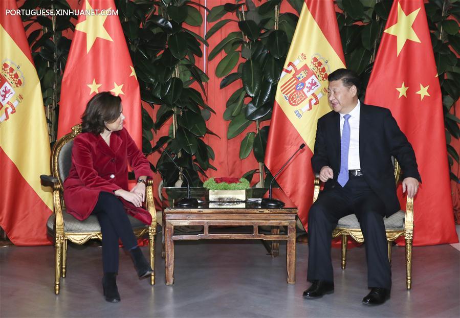 Presidente chinês espera coopera??o mais estreita com a Espanha