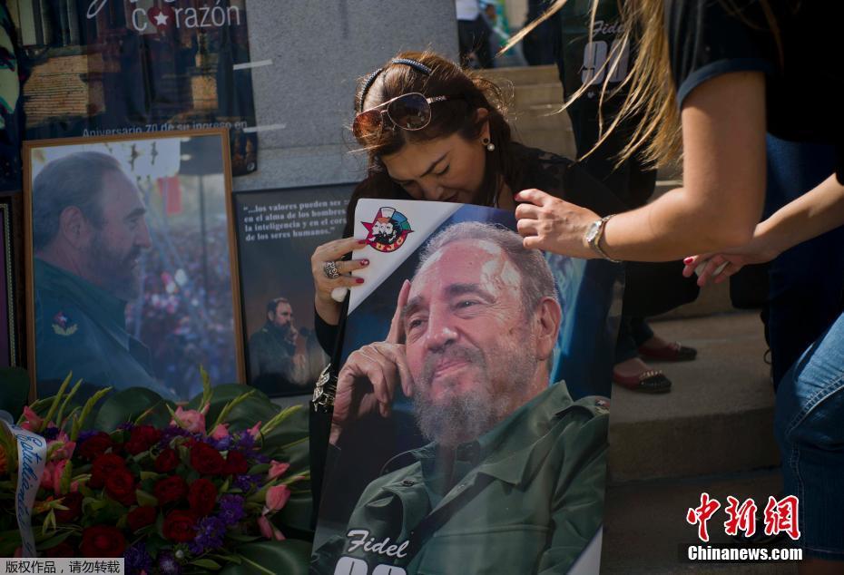 Homenagens a Fidel Castro, líder da Revolu??o Cubana