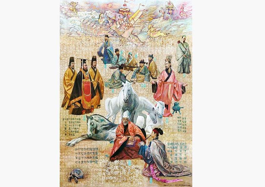 História chinesa documentada através de 146 obras de arte em exposi??o