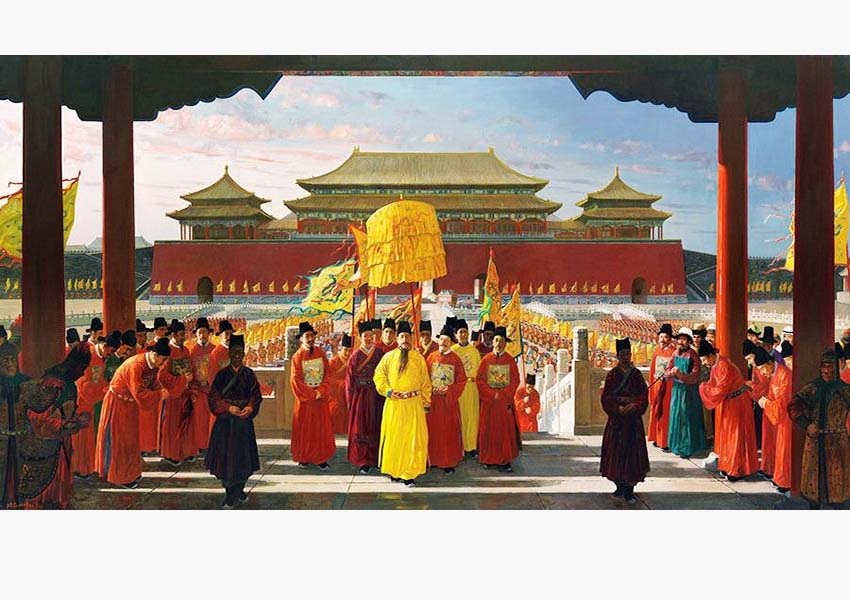 História chinesa documentada através de 146 obras de arte em exposi??o